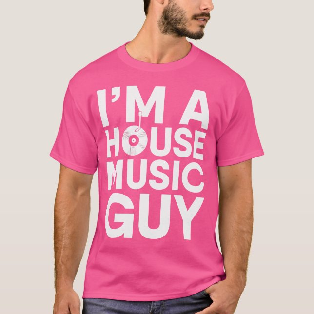 House Music Lover - Edm Dj Gift For Men T-Shirt (Front)