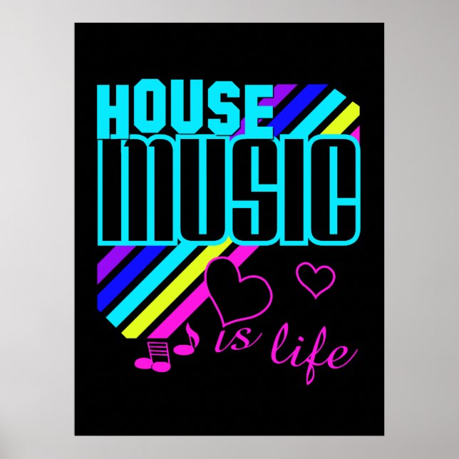 House Music poster (Front)
