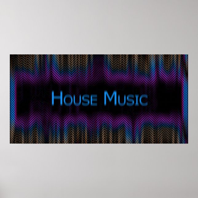 House Music Poster (Front)