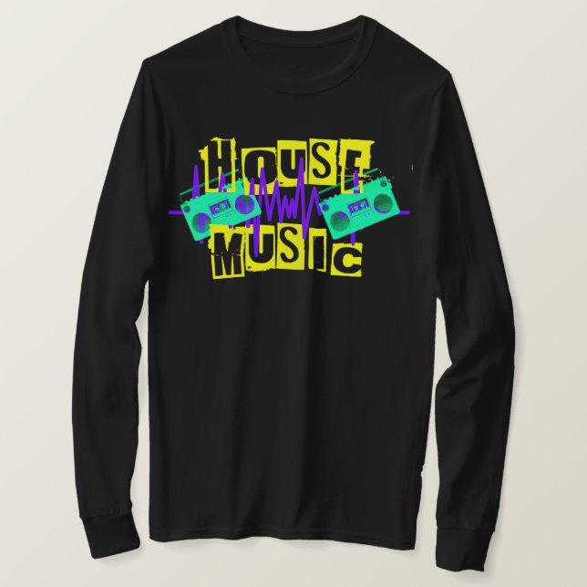 House Music T-Shirt (Design Front)