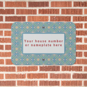 House Number or Nameplate Sign