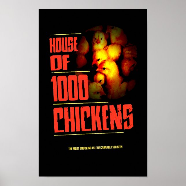 HOUSE Of 1000 CHICKENS Poster (Front)