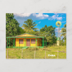 House of a Cuban Peasant, Cuba Postcard