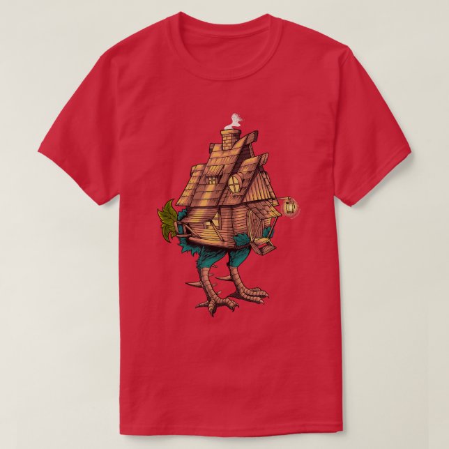 House of Baba Yaga  T-Shirt (Design Front)