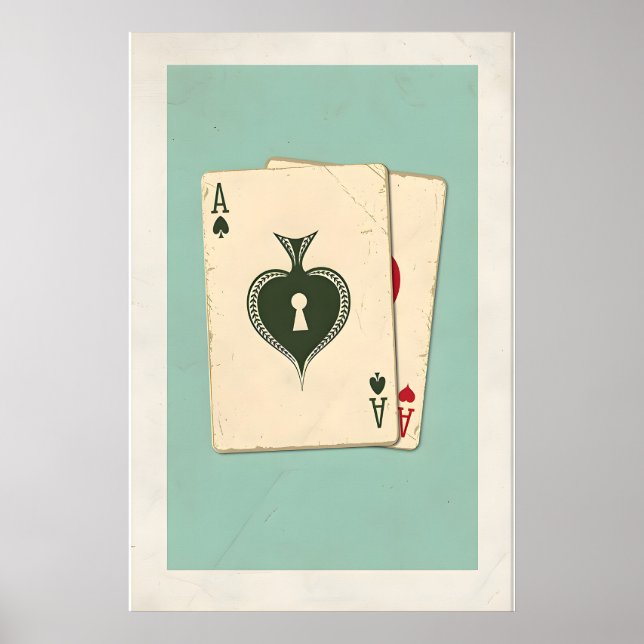 House of Cards Inspired Original Design Print (Front)