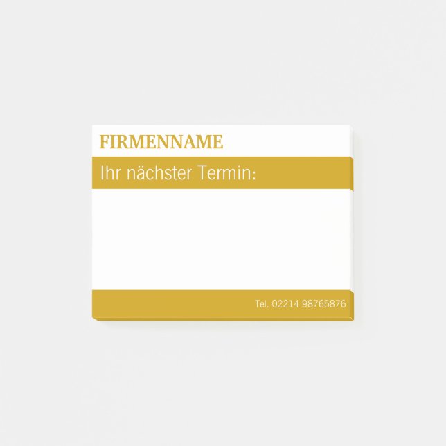 House of Cards | Unusual Business Accessories  Post-it Notes (Front)