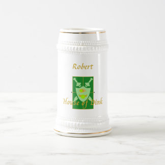 House of Dink Pickleball Crest Personalized Beer Stein