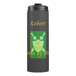 House of Dink Pickleball Crest Personalized Thermal Tumbler