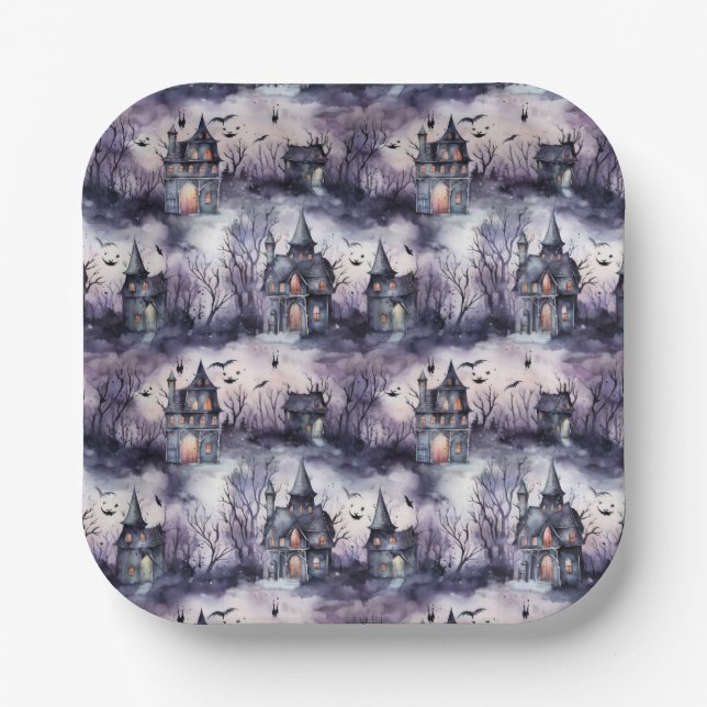 House of Echoes – The Endless Watch Paper Plates (Front)