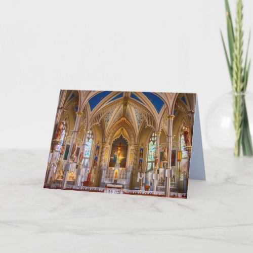 house of god greeting card