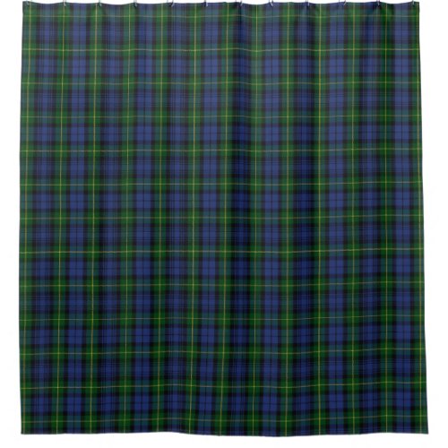 House of Gordon Scottish Heritage Clan Tartan Shower Curtain