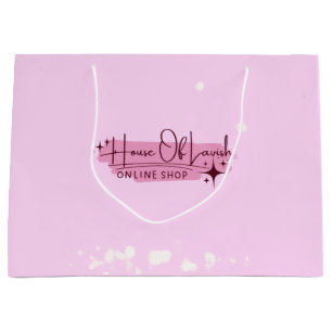 House Of Lavish Pink Gift Bag - Luxury Online Shop