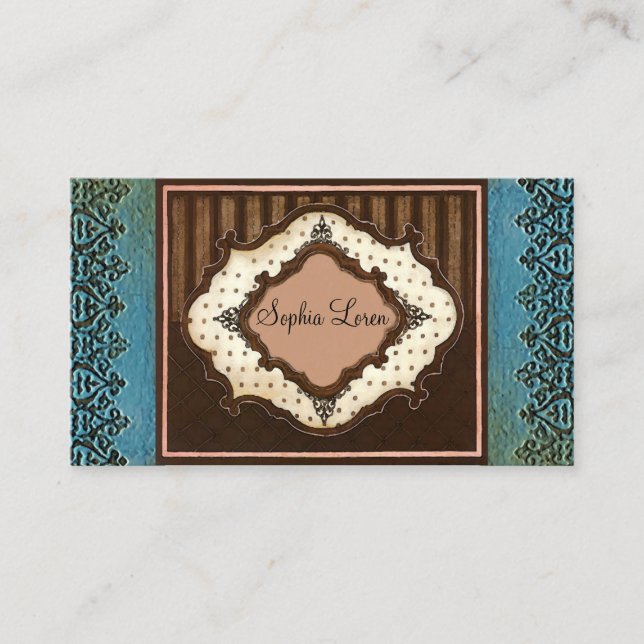 House of Mirrors ~ Calling Business Card (Front)