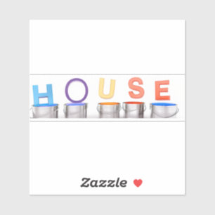 House of Paint Stickers
