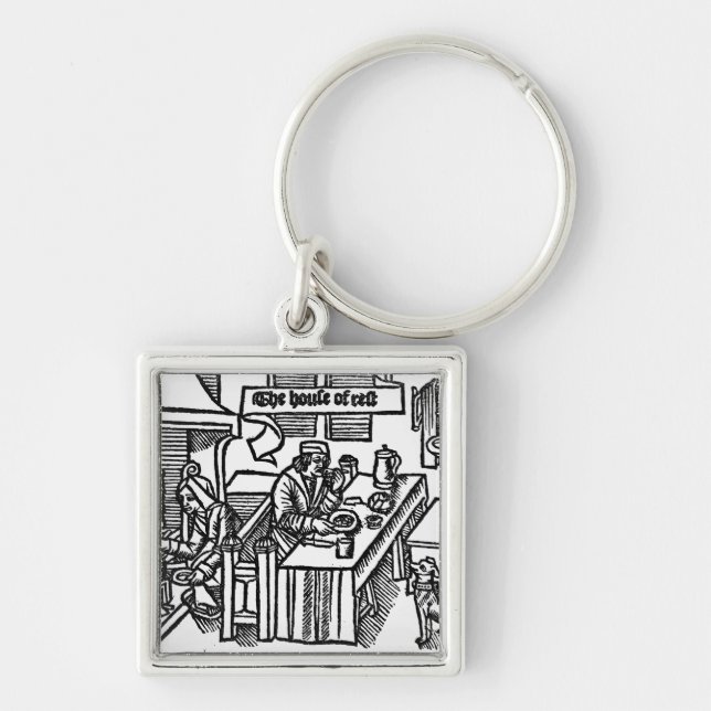 House of Rest Keychain (Front)
