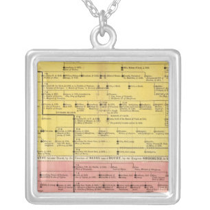 House of Savoy, from 1000 to 1813 Silver Plated Necklace