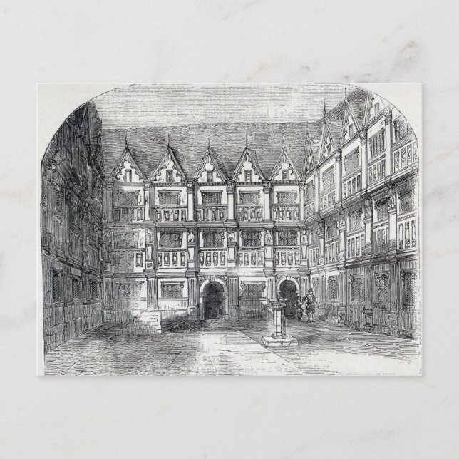 House of Sir Thomas Gresham Postcard (Front)