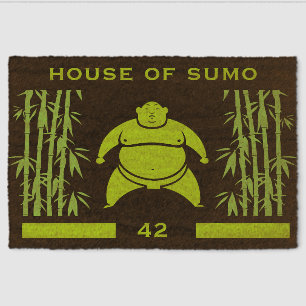 House Of Sumo Fiber Doormat