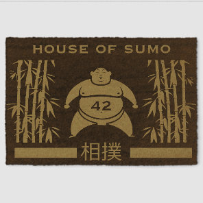 House Of Sumo Fiber Doormat
