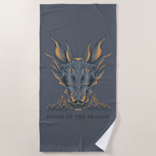 HOUSE OF THE DRAGON Balerion Candle Altar Beach Towel