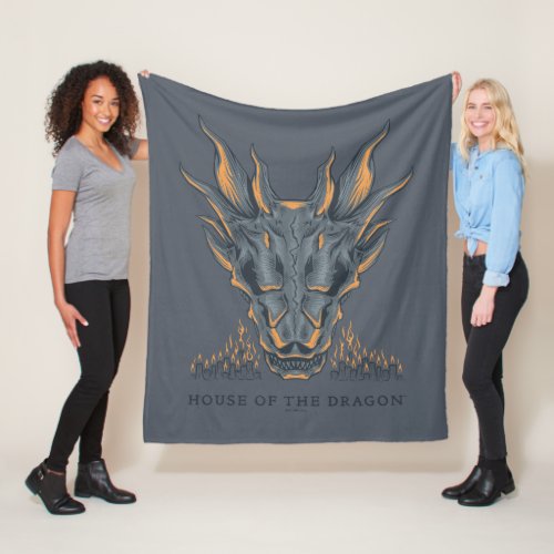 HOUSE OF THE DRAGON  Balerion Candle Altar Fleece Blanket