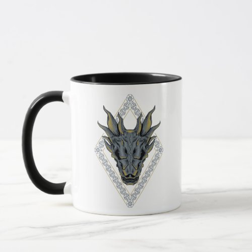 HOUSE OF THE DRAGON  Balerion Skull Diamond Crest Mug