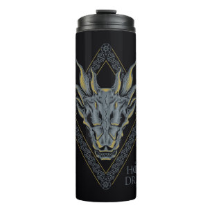 HOUSE OF THE DRAGON Balerion Skull Diamond Crest Thermal Tumbler