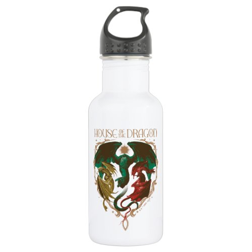 House of the Dragon  Dragon Shield Stainless Steel Water Bottle