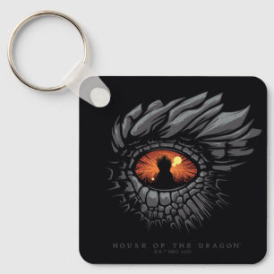 HOUSE OF THE DRAGON   Dragon's Eye Iron Throne Keychain