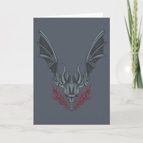 HOUSE OF THE DRAGON  Fire_Breathing Dragon Head Card