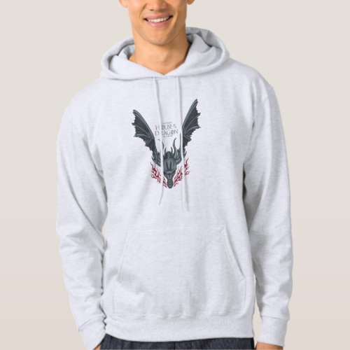 HOUSE OF THE DRAGON  Fire_Breathing Dragon Head Hoodie