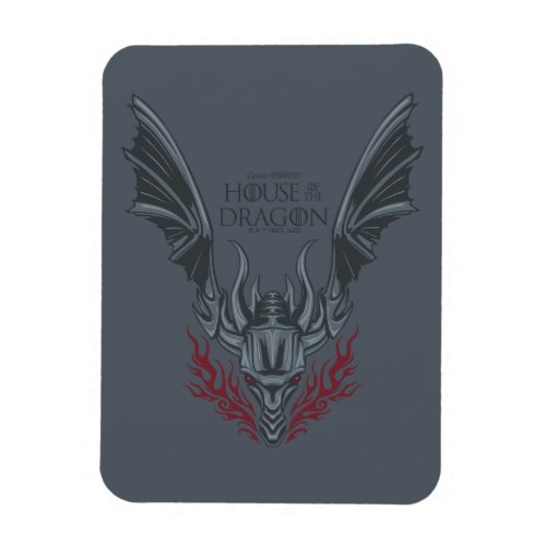 HOUSE OF THE DRAGON  Fire_Breathing Dragon Head Magnet