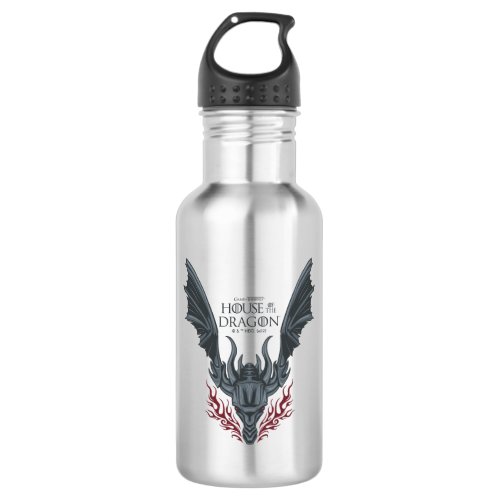 HOUSE OF THE DRAGON  Fire_Breathing Dragon Head Stainless Steel Water Bottle