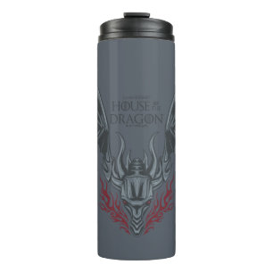 HOUSE OF THE DRAGON Fire-Breathing Dragon Head Thermal Tumbler
