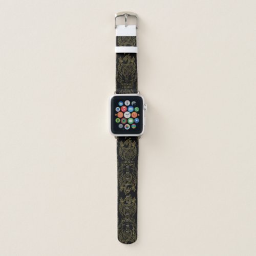 HOUSE OF THE DRAGON | Gold Filigree Dragon Pattern Apple Watch Band