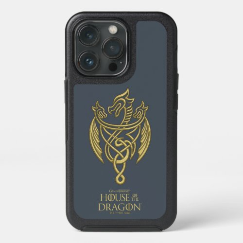 HOUSE OF THE DRAGON  Golden Filigree Dragon Crest iPhone 13 Pro Case