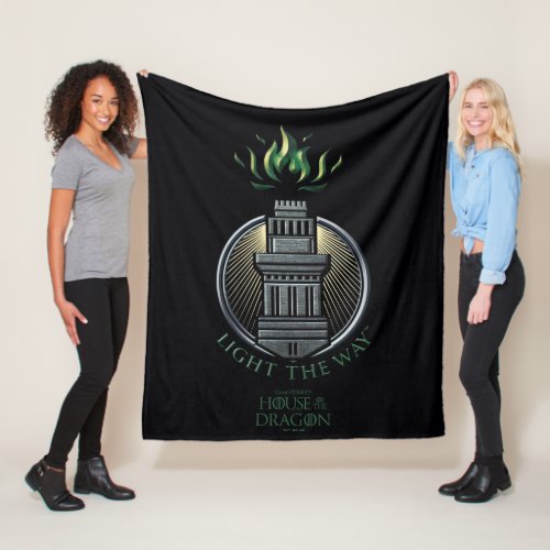 HOUSE OF THE DRAGON  House Hightower Sigil Fleece Blanket