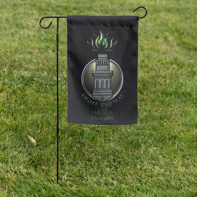 HOUSE OF THE DRAGON | House Hightower Sigil Garden Flag (In SItu)