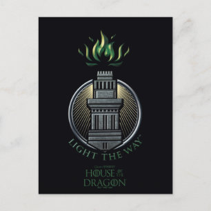 HOUSE OF THE DRAGON House Hightower Sigil Postcard