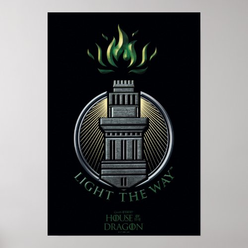 HOUSE OF THE DRAGON  House Hightower Sigil Poster