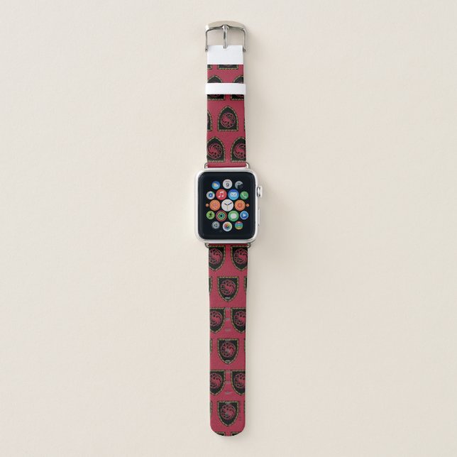 HOUSE OF THE DRAGON | House Targaryen Crest Apple Watch Band (Front)