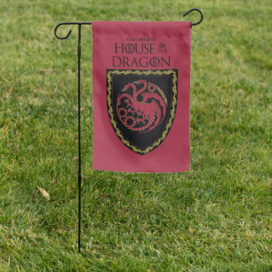 HOUSE OF THE DRAGON House Targaryen Crest Garden Flag