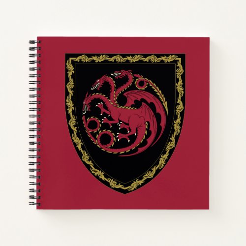 HOUSE OF THE DRAGON  House Targaryen Crest Notebook