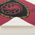 HOUSE OF THE DRAGON | House Targaryen Crest Sherpa Blanket | Zazzle