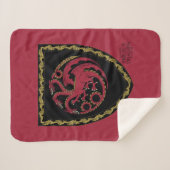 HOUSE OF THE DRAGON | House Targaryen Crest Sherpa Blanket | Zazzle
