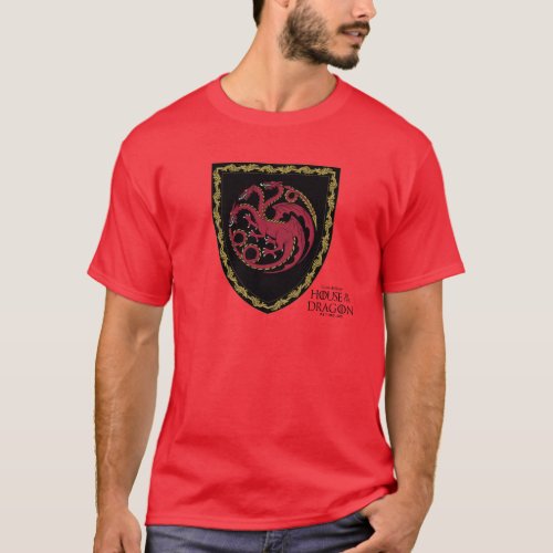HOUSE OF THE DRAGON  House Targaryen Crest T_Shirt