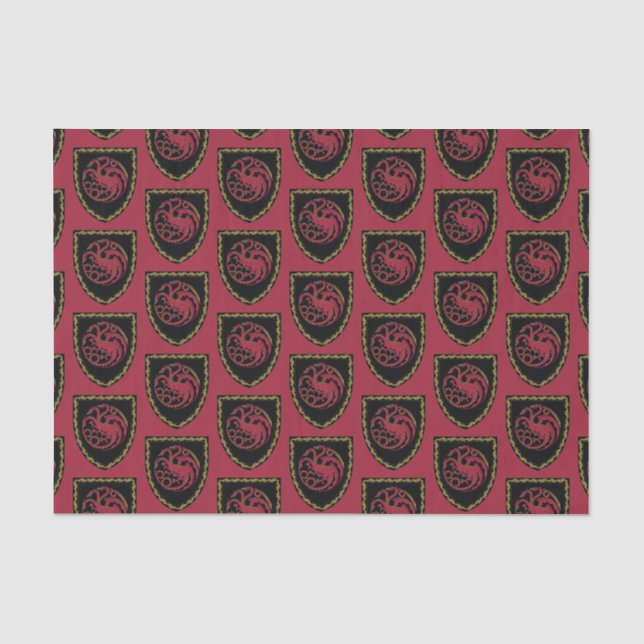 HOUSE OF THE DRAGON | House Targaryen Crest Tissue Paper (Front)