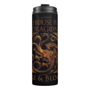 HOUSE OF THE DRAGON House Targaryen Sigil Thermal Tumbler