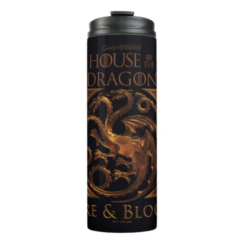 HOUSE OF THE DRAGON  House Targaryen Sigil Thermal Tumbler