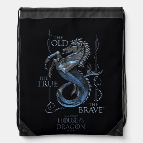 HOUSE OF THE DRAGON  House Velaryon Sigil Drawstring Bag